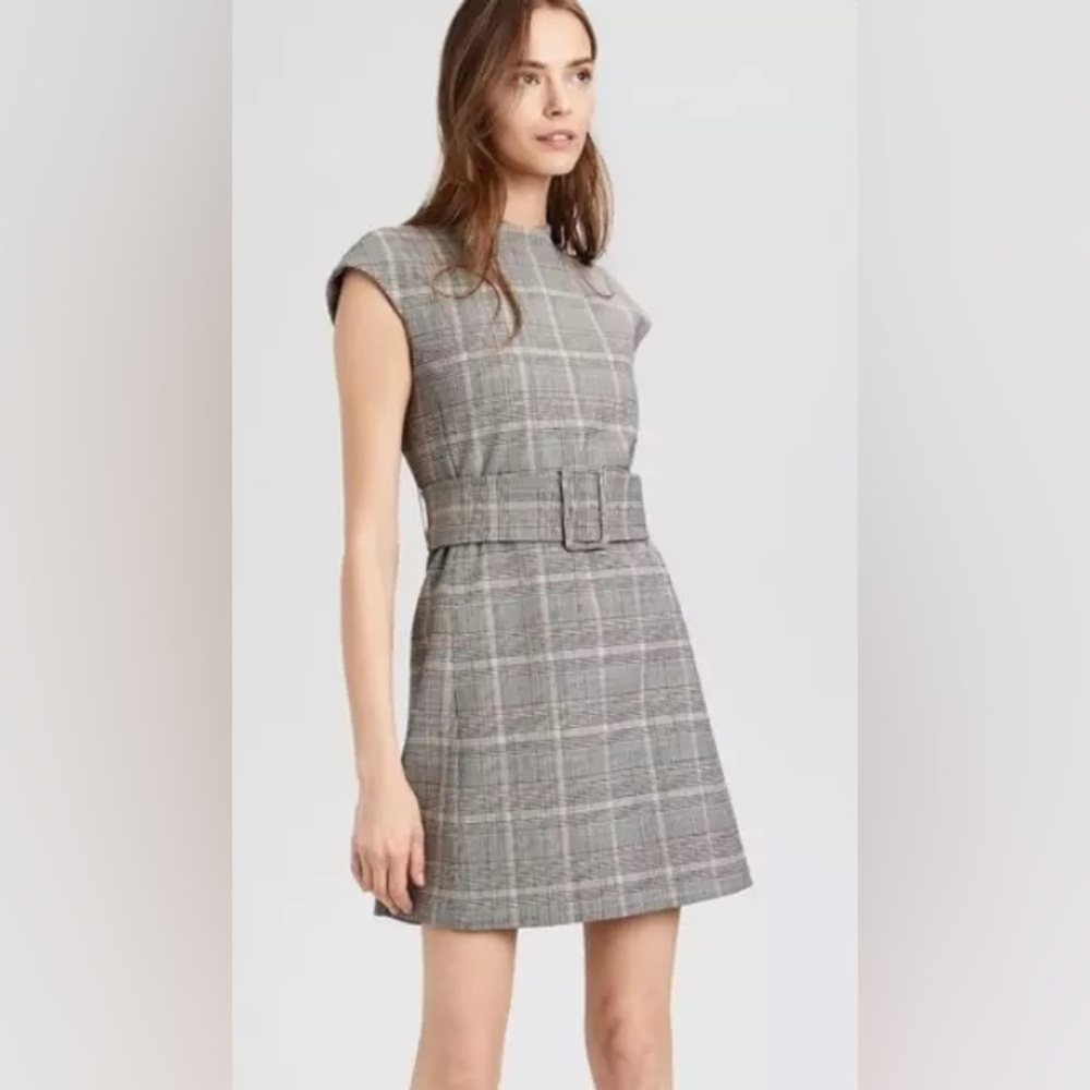 Theory Mod Belted Dress